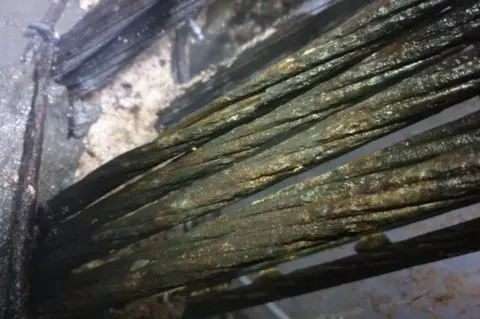 Highways England Highways England is repairing corroded steel underneath the A52 Clifton Bridge