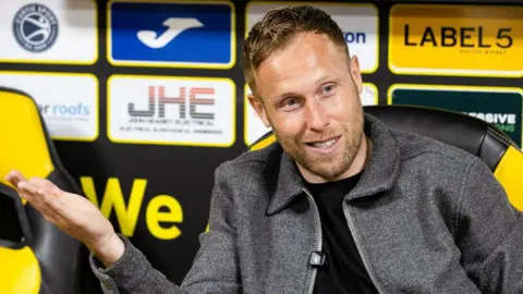 Livingston interim head coach Scott Arfield