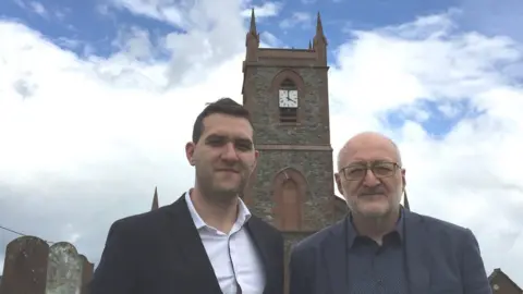 Church of Scotland Zoltan Toth-Heinmann and Dr Gabor Maklari