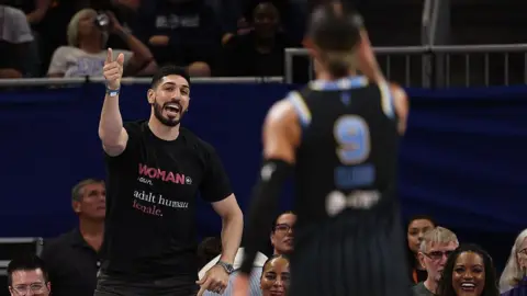 Enes Kanter Freedom and Natasha Cloud argue