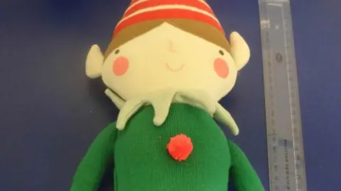 Surrey County Council An elf toy