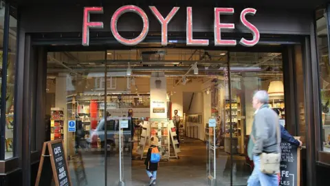 Getty Images Foyles Charing Cross Road shop