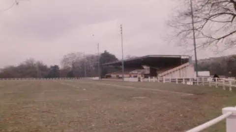 An empty Pontypool Park in the 1970s