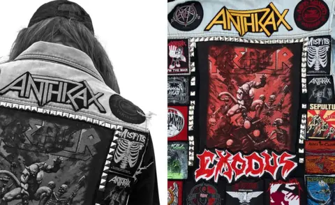 Dan Giannopoulos An Anthrax jacket