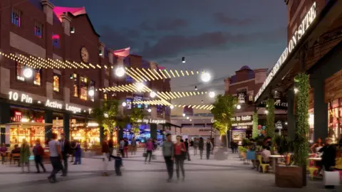 BBC Artists impression for Captain Cook Square