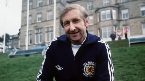 Getty Images Former Scotland manager Ally MacLeod, who died of dementia in 2004
