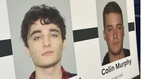 Mugshots of Pleterski and a another man