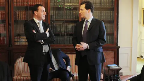 Getty Images Dan Rosenfield and former chancellor George Osborne