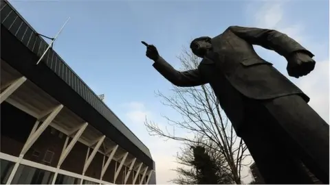 Getty Images Sir Bobby Robson statue