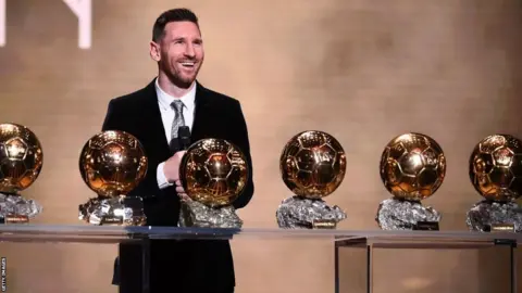 Lionel Messi wins his sixth Ballon d'Or