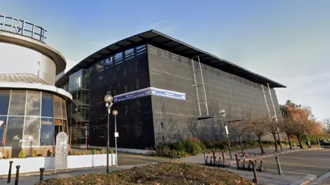 Google Car park in Milton Keynes 