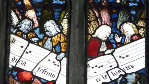 Roger Rosewell The stained glass windows