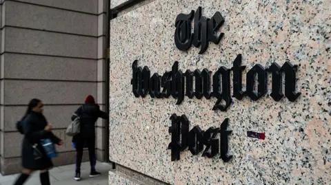 The Washington Post headquarters in Washington, DC, 