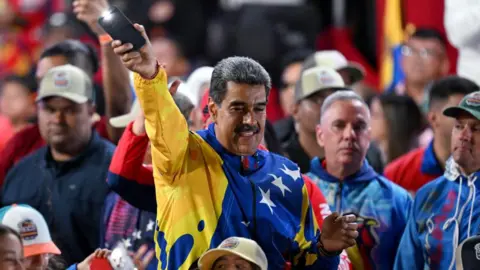 Getty Images De Venezolaanse president Nicolas Maduro