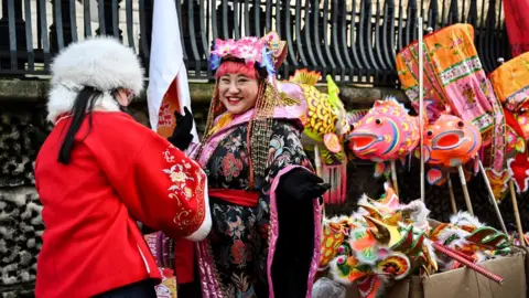 PA Media Lunar New Year celebrations