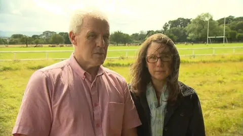 RTÉ Bob Gilmour and his wife