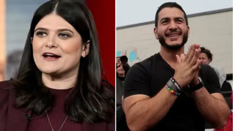 A split image showing Stevens and El-Sayed
