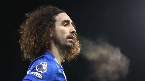 Marc Cucurella looks on