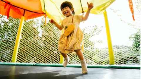 Getty Images trampoline