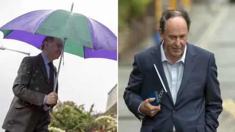 PA James Husband (left) and Gary Dobbie (right)