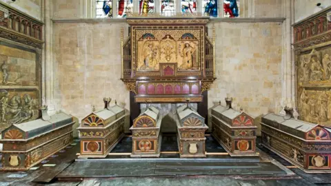 John Crook / Winchester Cathedral Mortuary chests at Winchester Cathedral