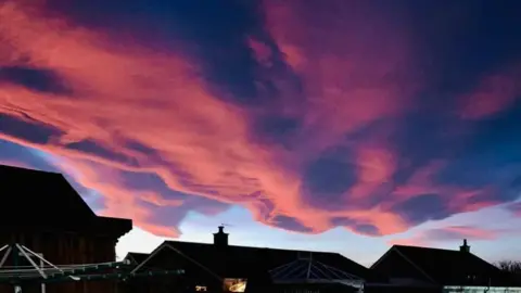 Davis Vantage View/BBC Weather Watchers Sky over Cullen