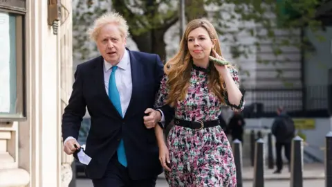 EPA Boris Johnson and Carrie Symonds