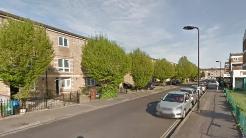 Google Mandeville Street, Hackney,