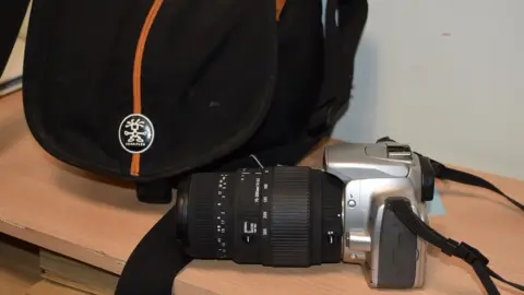 Derbyshire Police Lost camera