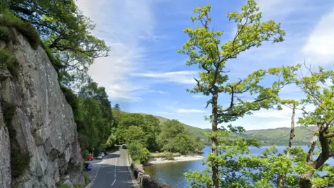 Google A592 alongside Ullswater