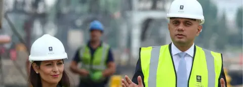 AFP/Getty Images Priti Patel and Sajid Javid