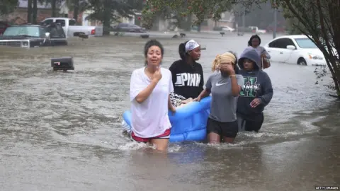 This is the Cajun Navy, which is helping the people of Houston after Storm Harvey