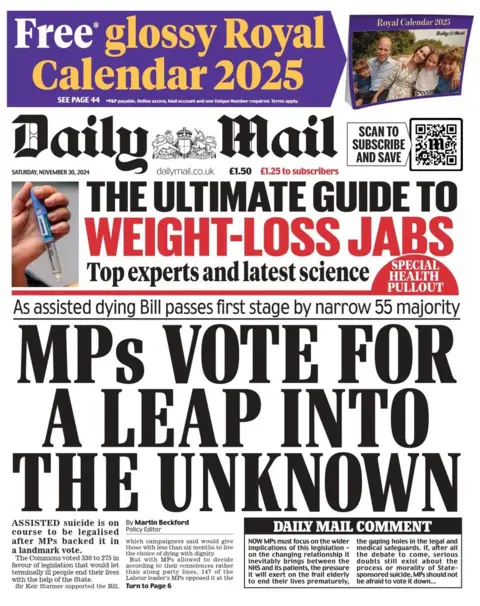  MPs ballot  for a leap into the unknown