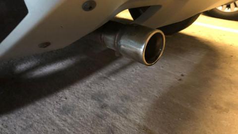 An exhaust pipe