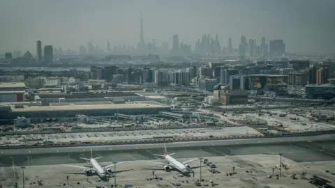 General view of Dubai Airport
