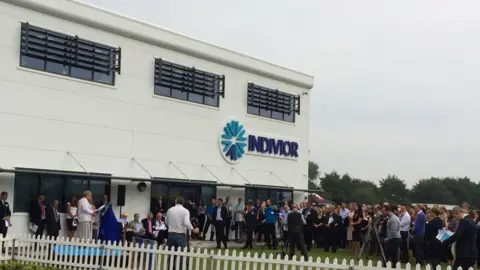 BBC Outside of new centre