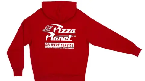 Disney red sweat shirt