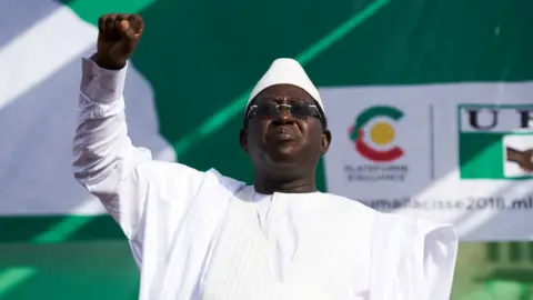 Getty Images Former Malian presidential candidate Soumaïla Cissé, 8 July 2018