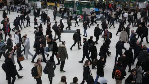 Getty Images Commuters