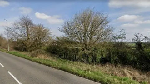 Google Land east of the A367 Fosseway South In Midsomer Norton