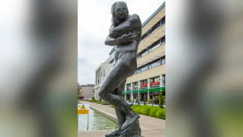 Tracy Jenkins/Art UK Eve by Auguste Rodin in Water Gardens, Harlow