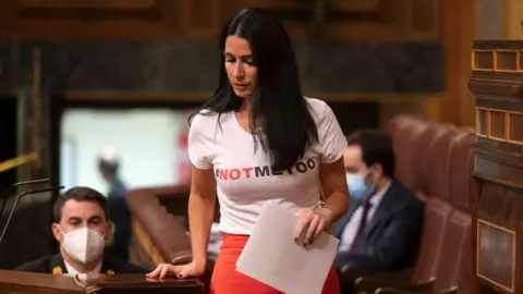 Getty Images Far-right Vox MP Carla Toscano argues that women could use the new law to target an innocent man