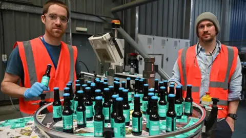 Getty Images Martin Dickie (left) and James Watt