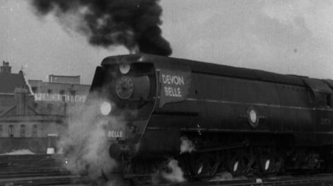 The Devon Belle train