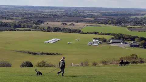 PA Media Dunstable Downs London Gliding Club