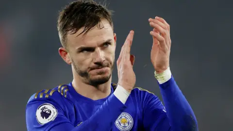 Leicester winger James Maddison