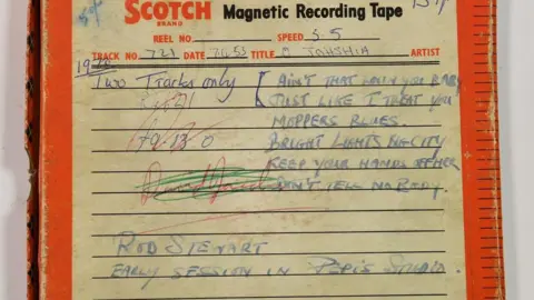 Cheffin's, Cambridge demo tape of Rod Stewart