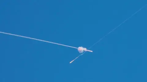 Reuters A missile interception 