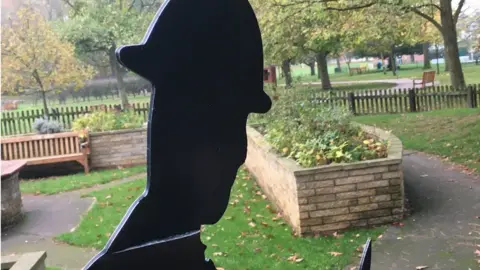 BBC Metal figure of world war one soldier