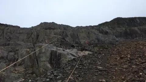 LLANBERIS MOUNTAIN RESCUE Pyg Track on Snowdon